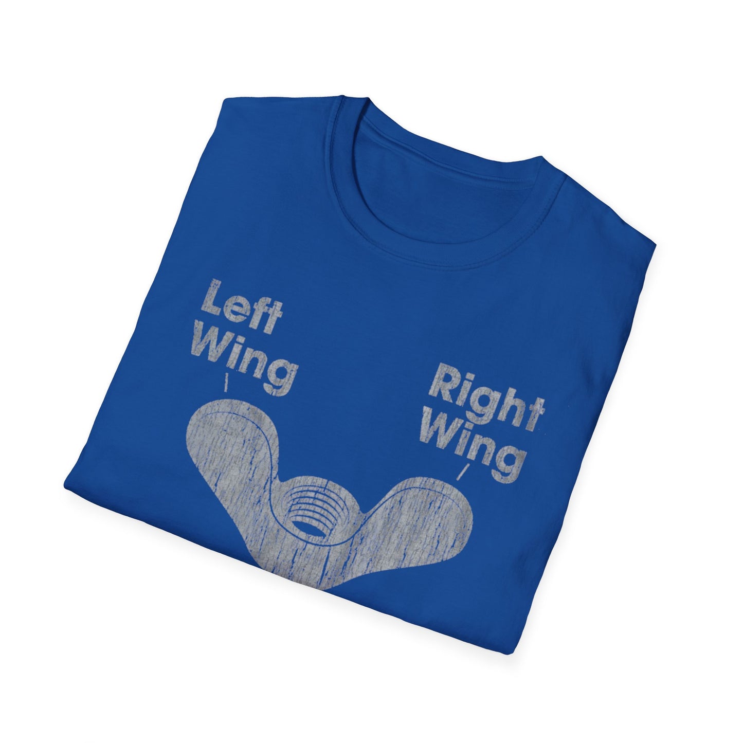 Left Wing Right Wing Same Nut - Unisex Softstyle T-Shirt