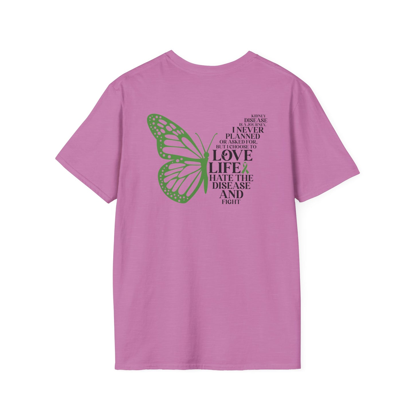 Kidney Disease Awareness GRAPHIC ON BACK ONLY T-Shirt