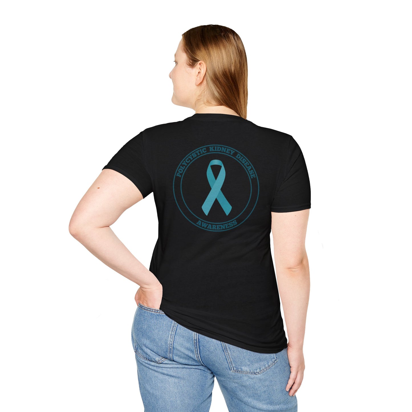 Polycystic Kidney Disease Awareness T-Shirt for Campus Support