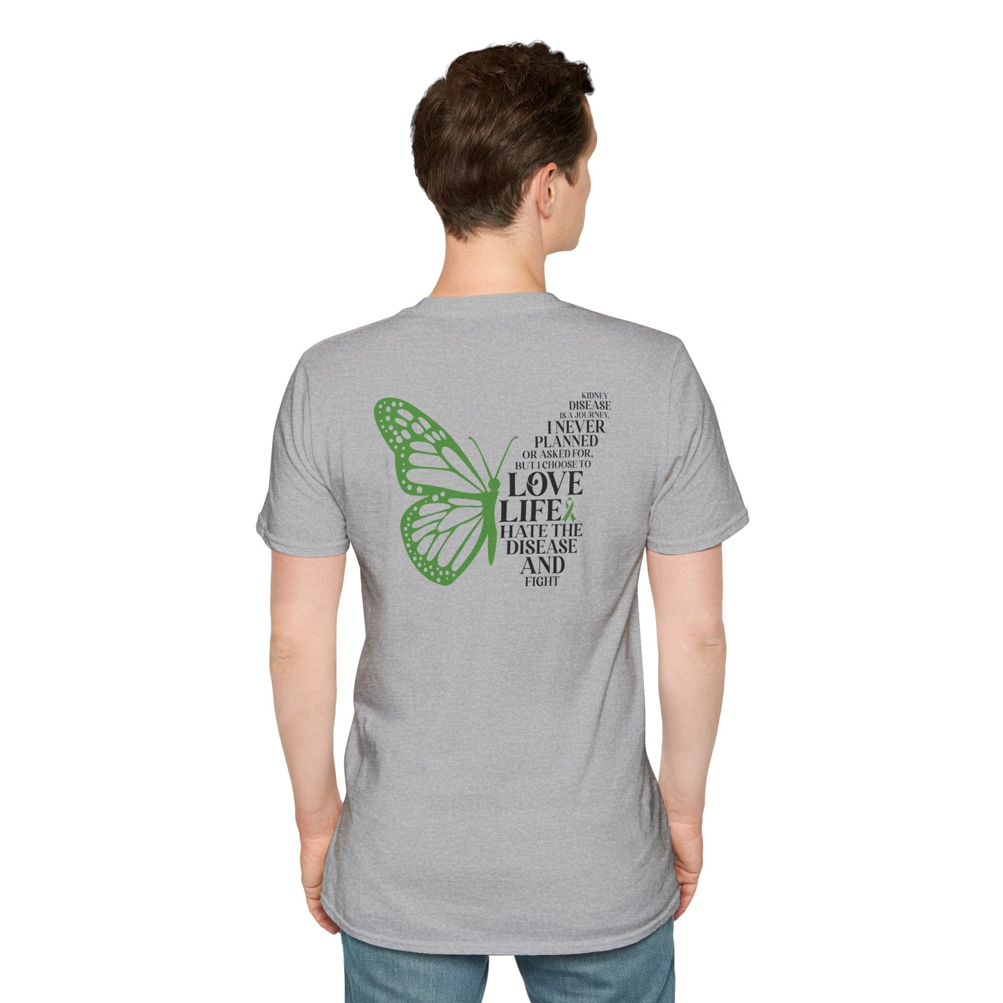Kidney Disease Awareness GRAPHIC ON BACK ONLY T-Shirt