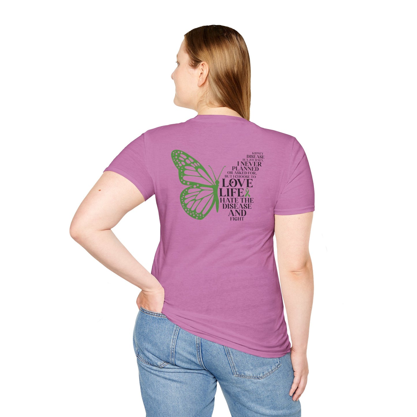 Kidney Disease Awareness GRAPHIC ON BACK ONLY T-Shirt