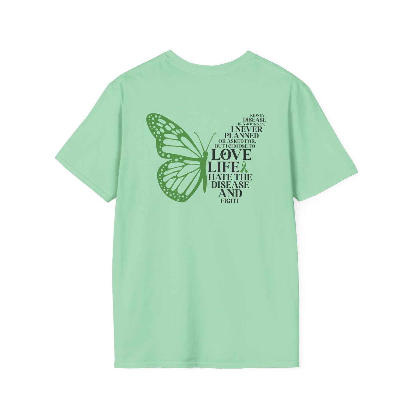 Kidney Disease Awareness GRAPHIC ON BACK ONLY T-Shirt
