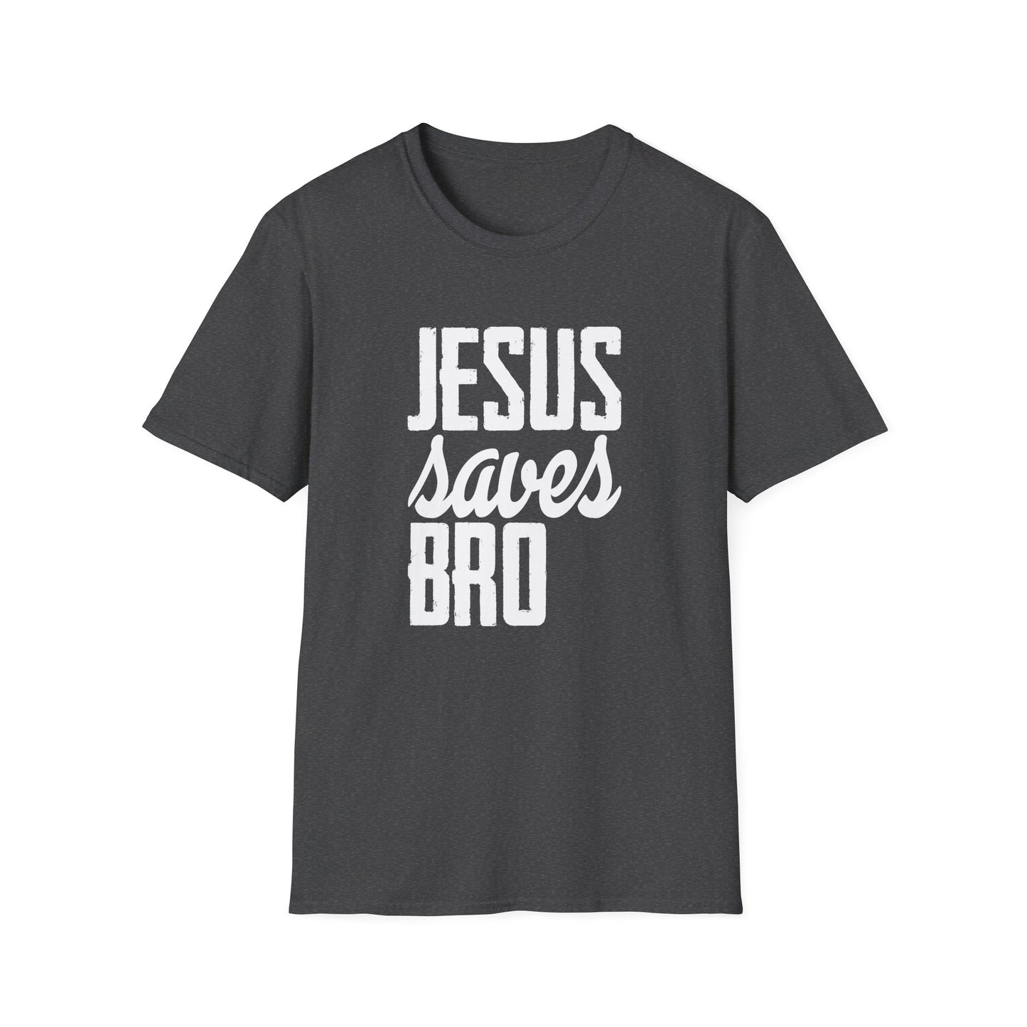 Jesus Saves Bro - Unisex Softstyle T-Shirt