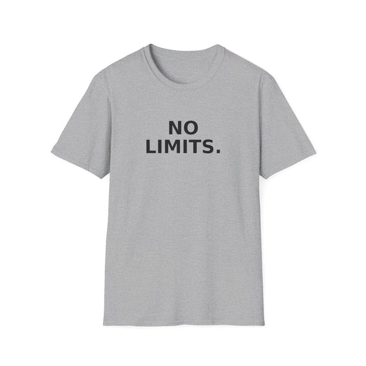 No Limits T-Shirt — Motivational Graphic Tee