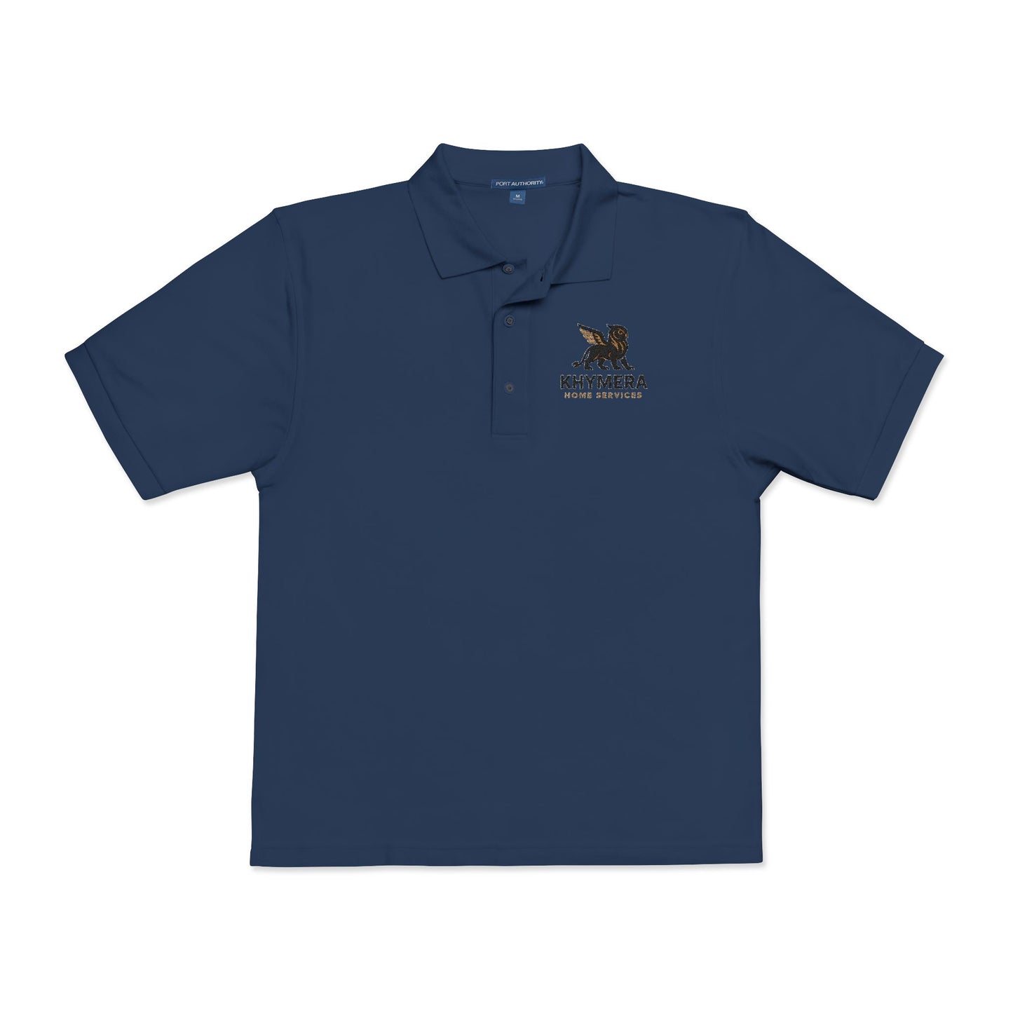 Khymera Home Services Elegant Embroidered Unisex Polo Shirt