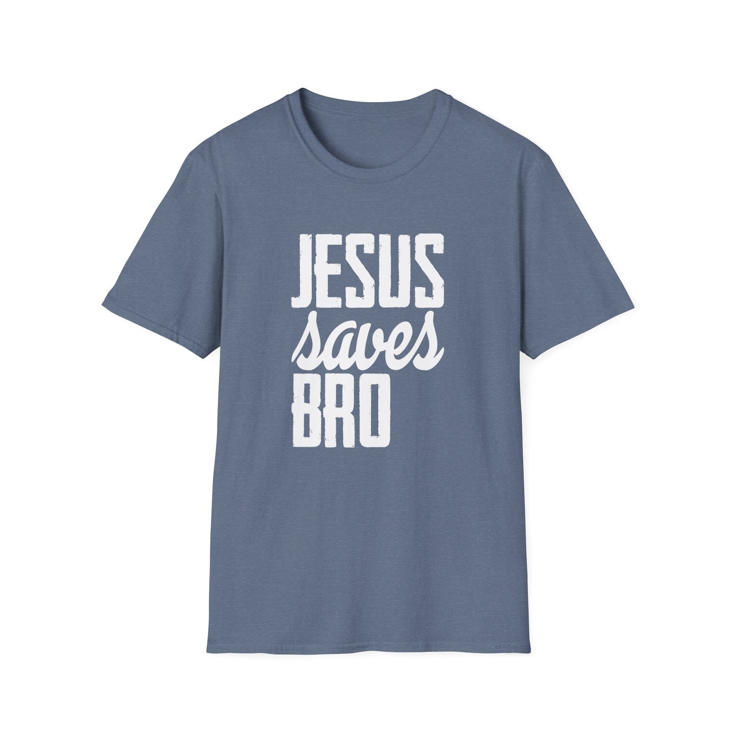 Jesus Saves Bro - Unisex Softstyle T-Shirt