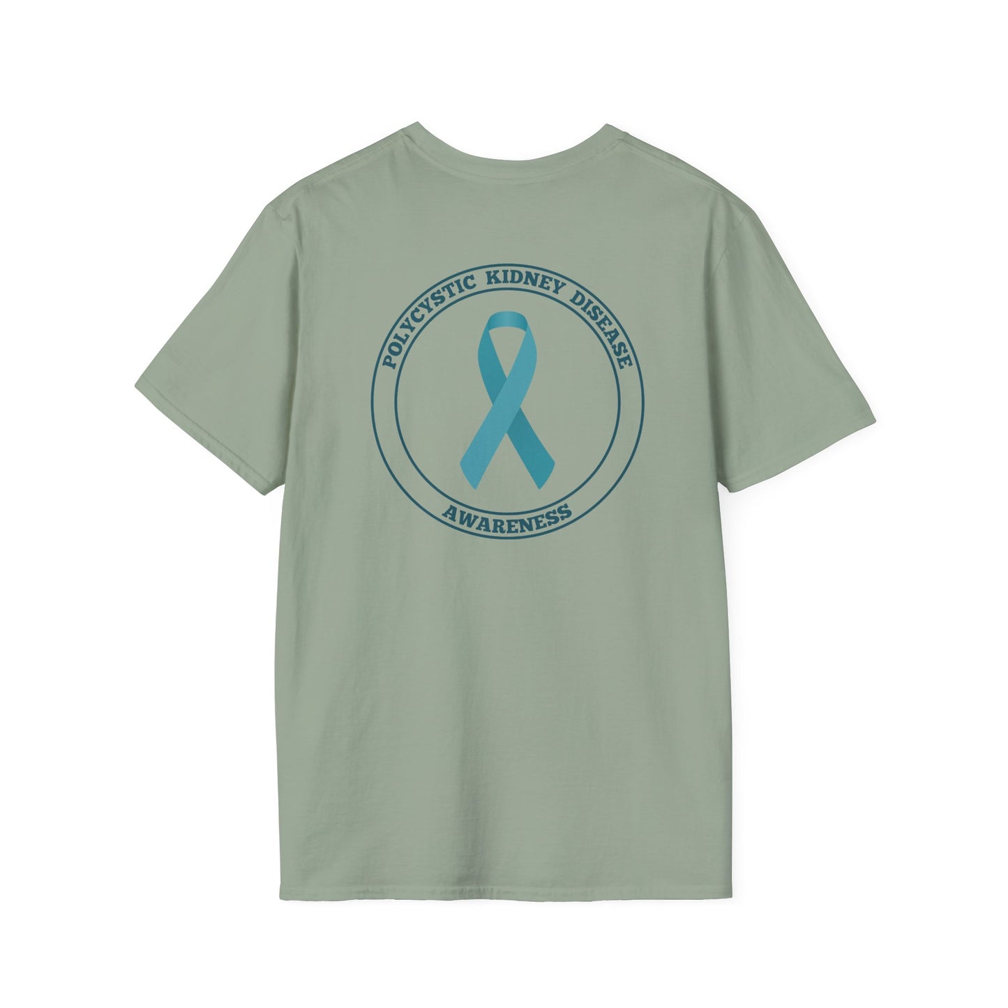 Polycystic Kidney Disease Awareness T-Shirt for Campus Support