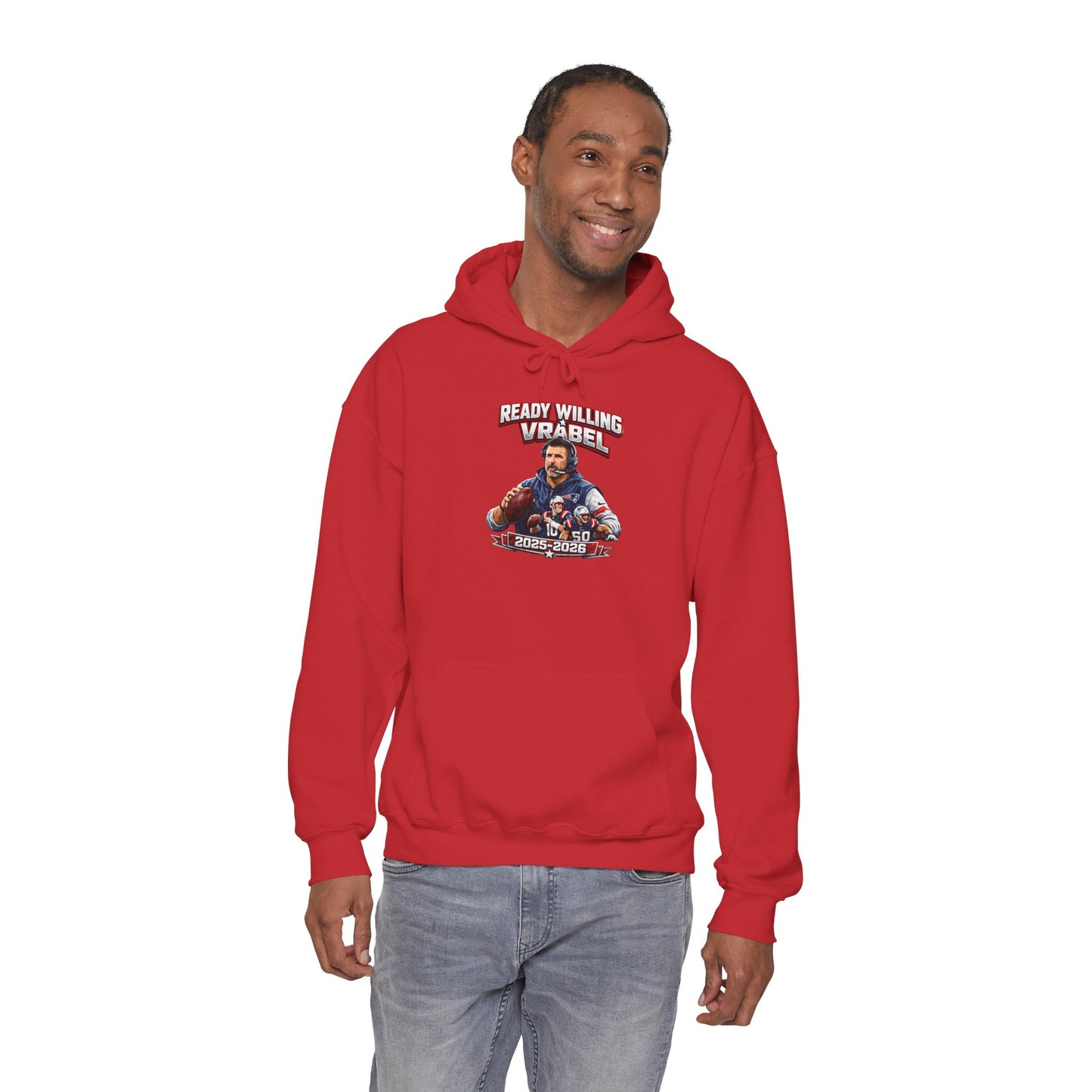 Ready Willing Vrabel Hoodie — Coach Tribute Pullover
