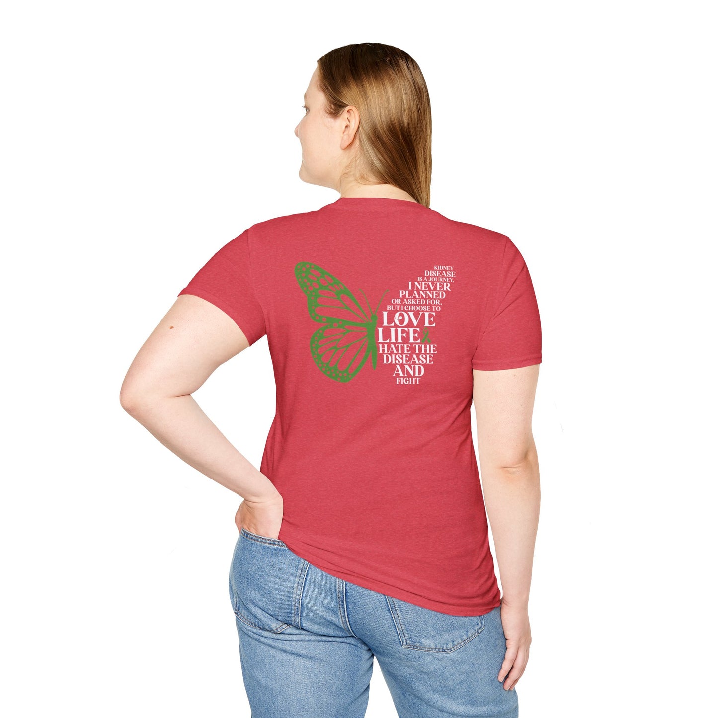 Kidney Disease Awareness GRAPHIC ON BACK ONLY T-Shirt