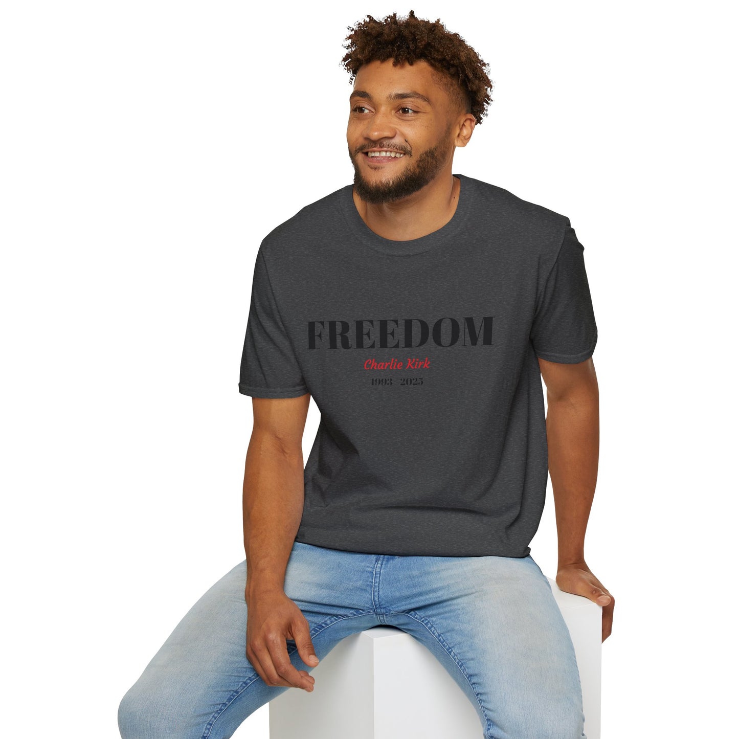 Unisex T-Shirt Charlie Kirk Freedom Shirt