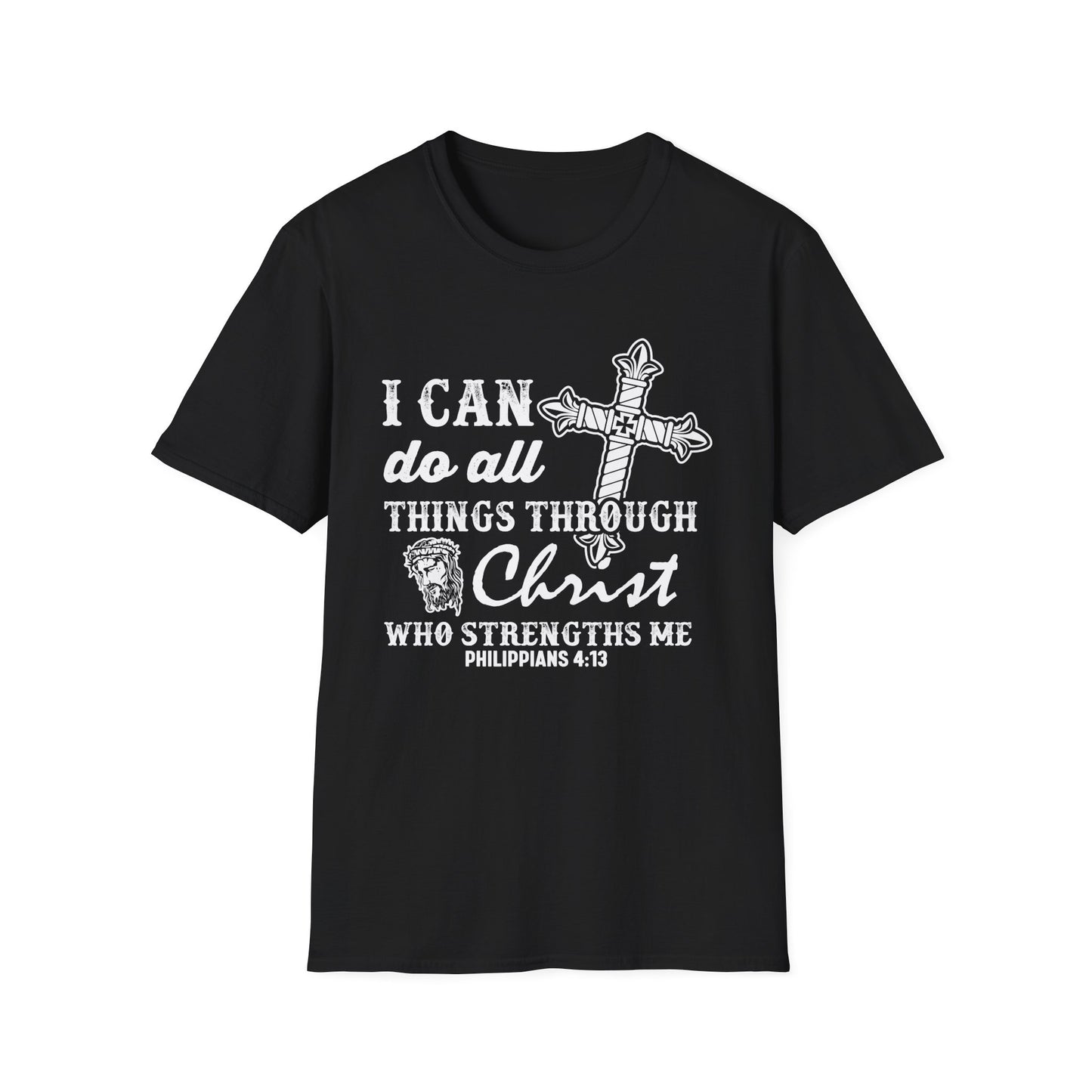 I can do all things through Christ - Unisex Softstyle T-Shirt