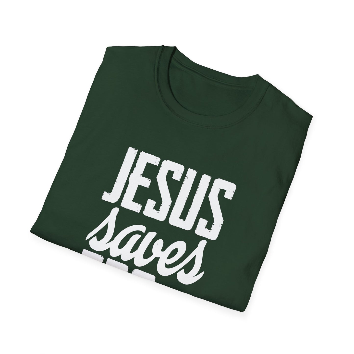Jesus Saves Bro - Unisex Softstyle T-Shirt