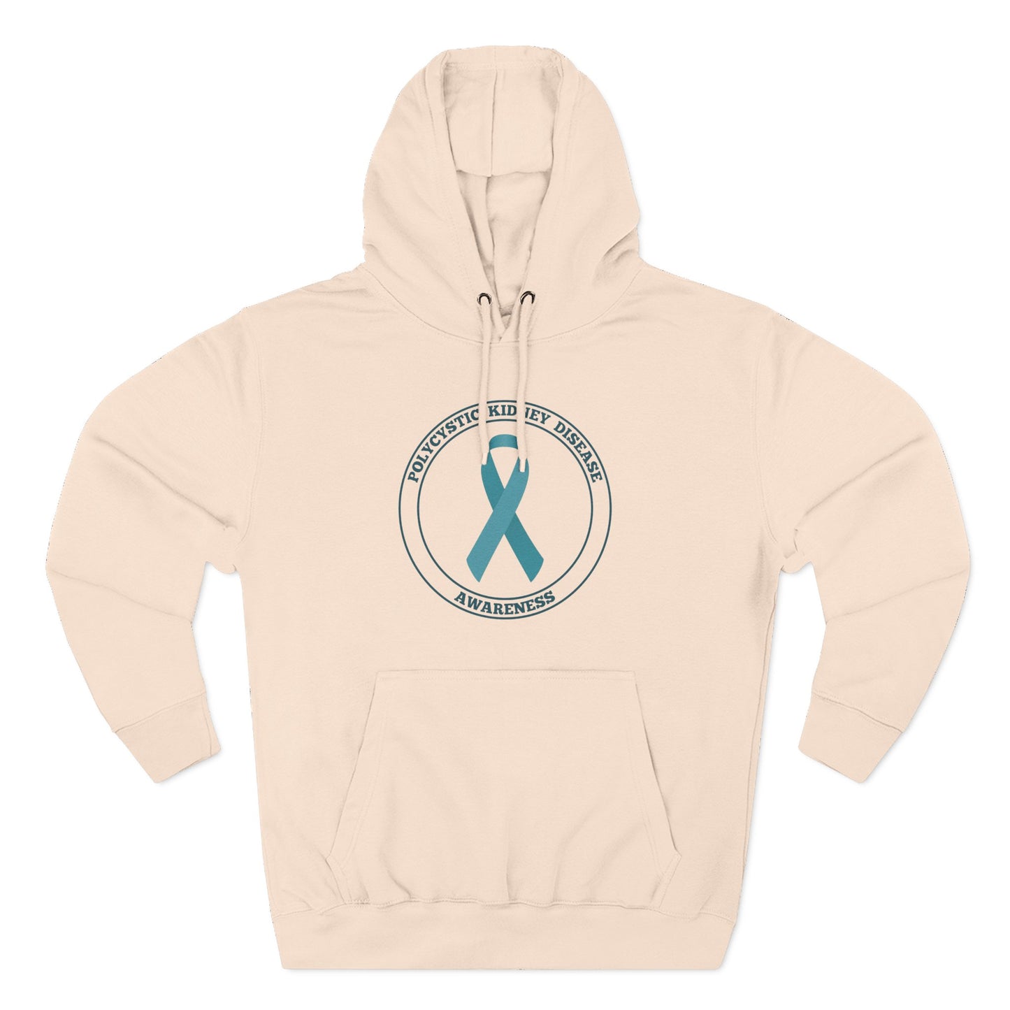 Fleece Hoodie Polycystic Kidney Disease Awareness