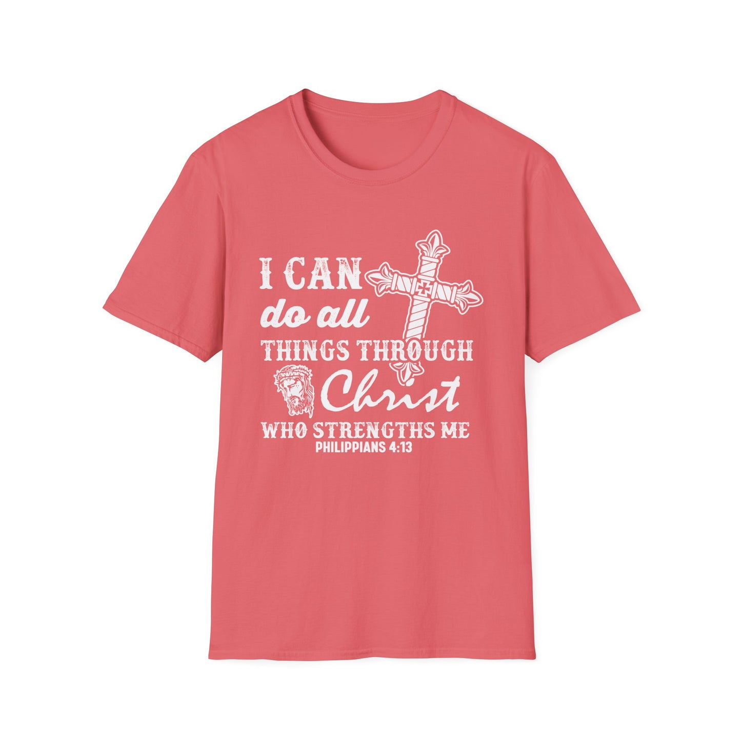 I can do all things through Christ - Unisex Softstyle T-Shirt