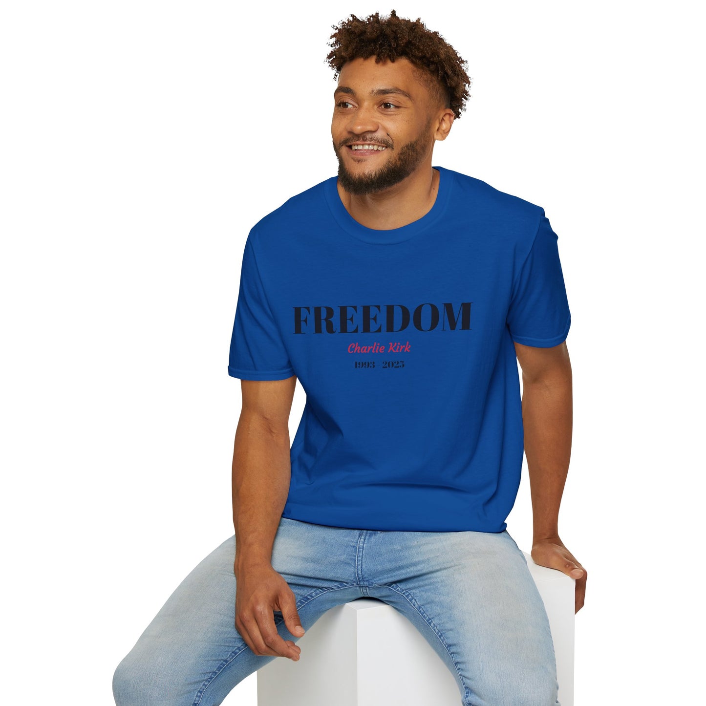 Unisex T-Shirt Charlie Kirk Freedom Shirt