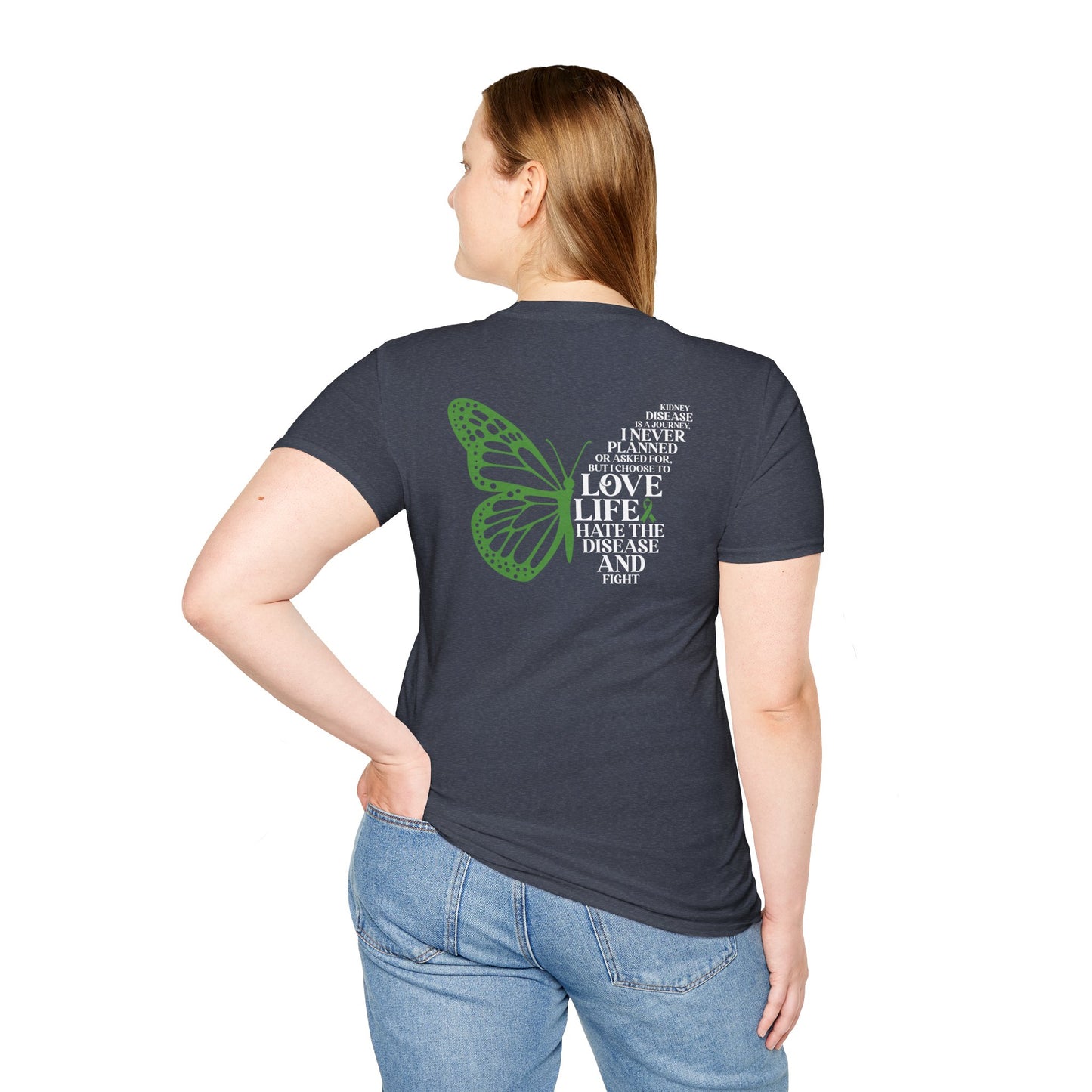 Kidney Disease Awareness GRAPHIC ON BACK ONLY T-Shirt