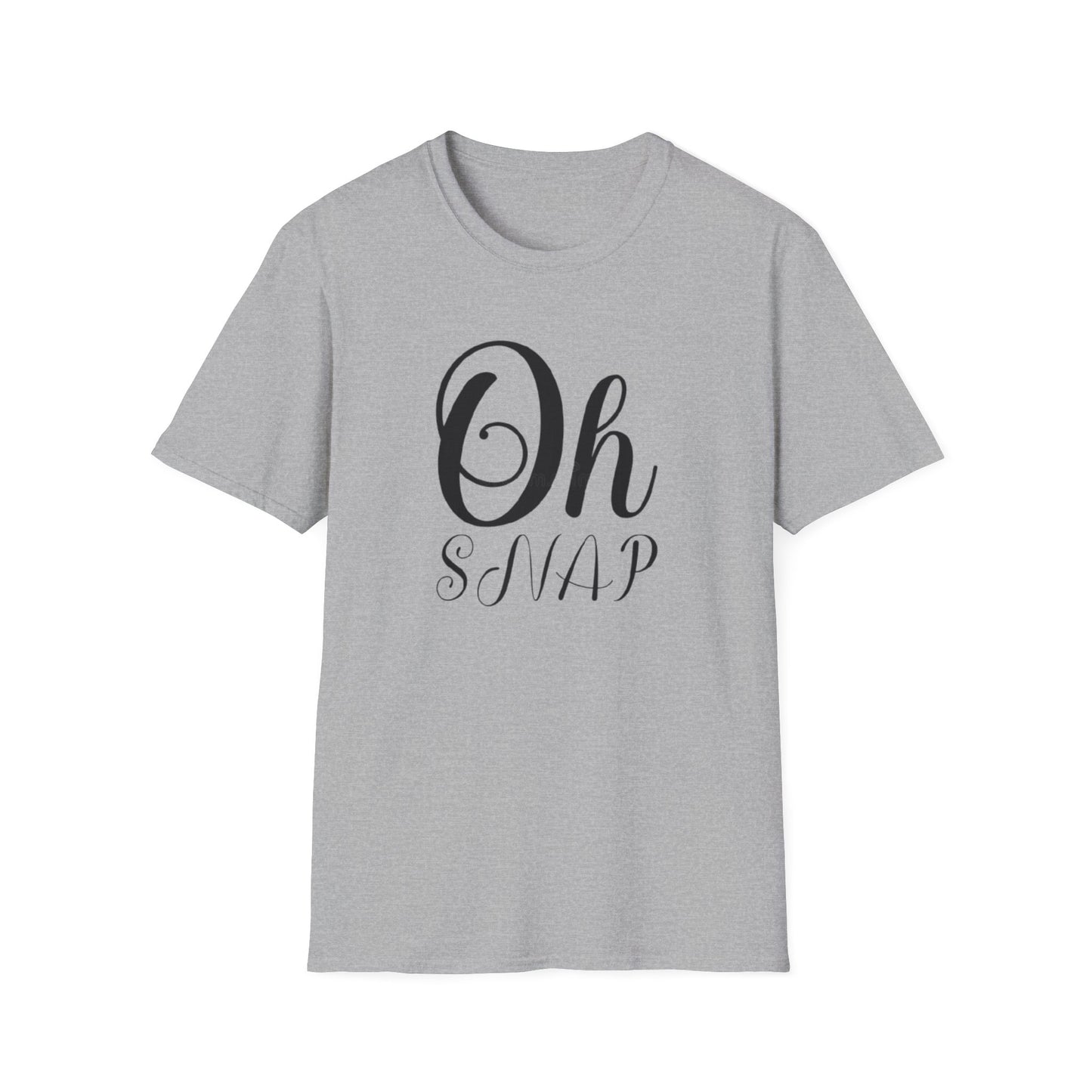 Funny Oh Snap Unisex Softstyle T-Shirt | Cute Gift for Friends, Family, Birthday, Humor, Casual Wear