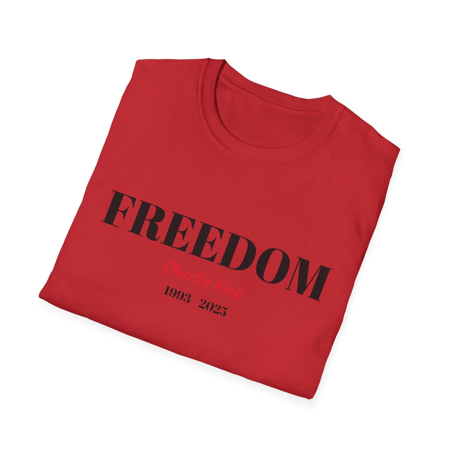 Unisex T-Shirt Charlie Kirk Freedom Shirt
