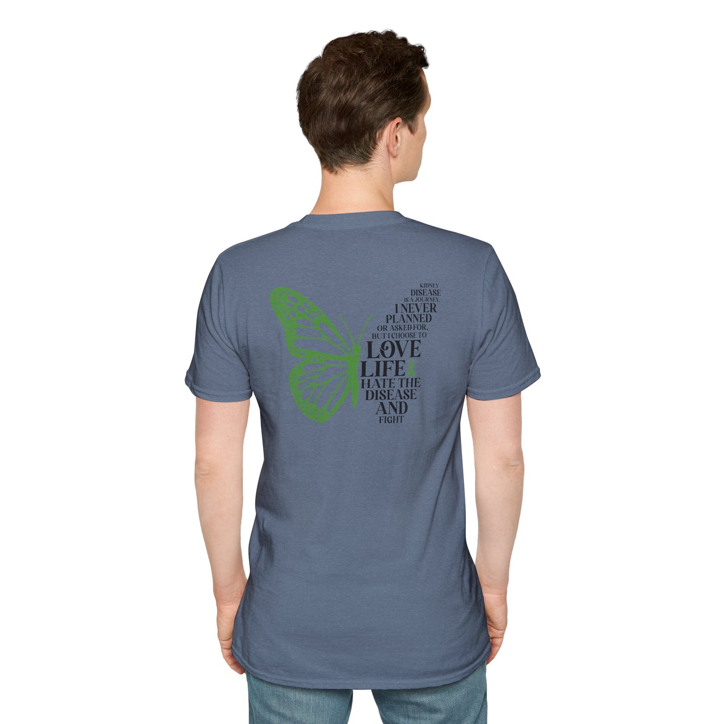 Kidney Disease Awareness GRAPHIC ON BACK ONLY T-Shirt