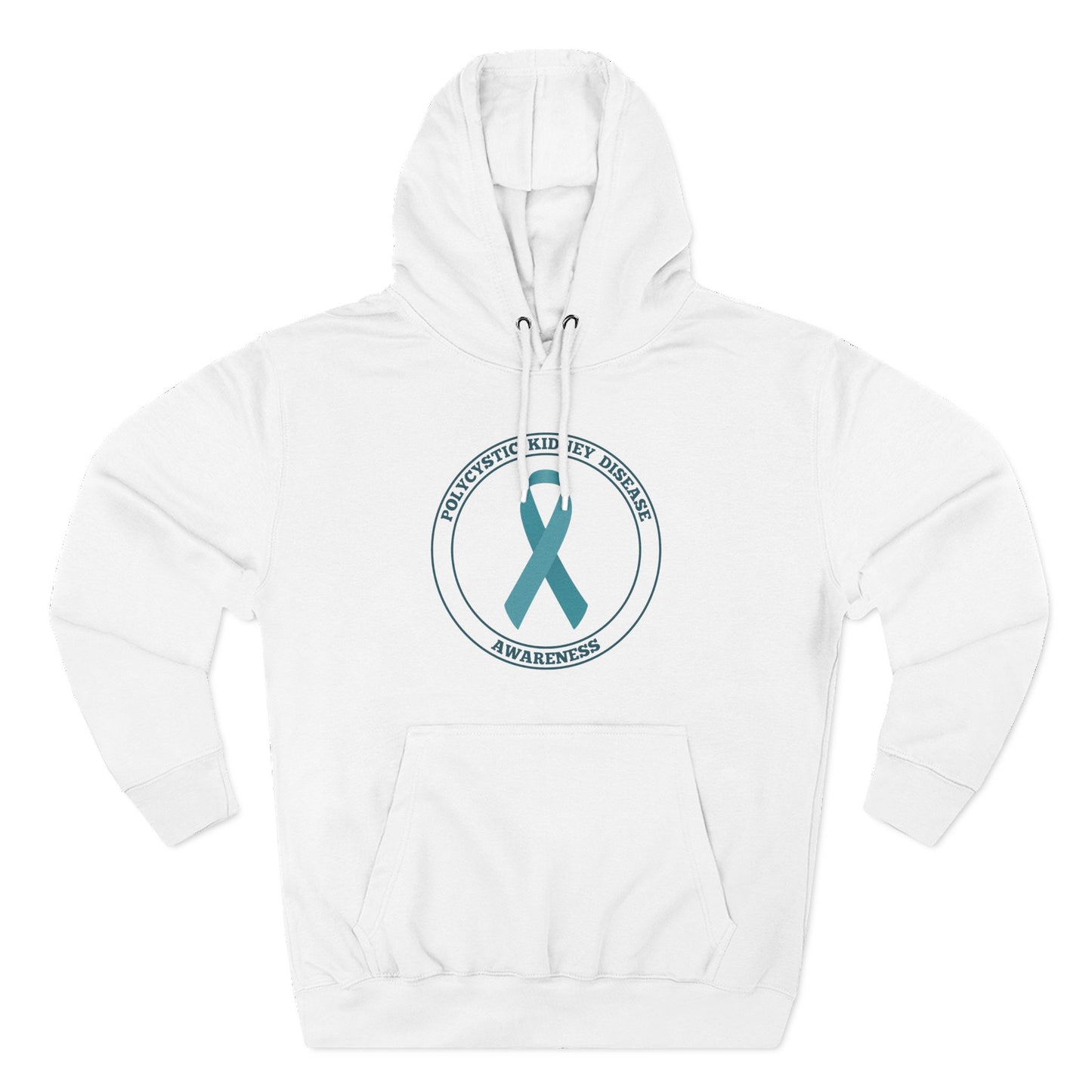 Fleece Hoodie Polycystic Kidney Disease Awareness