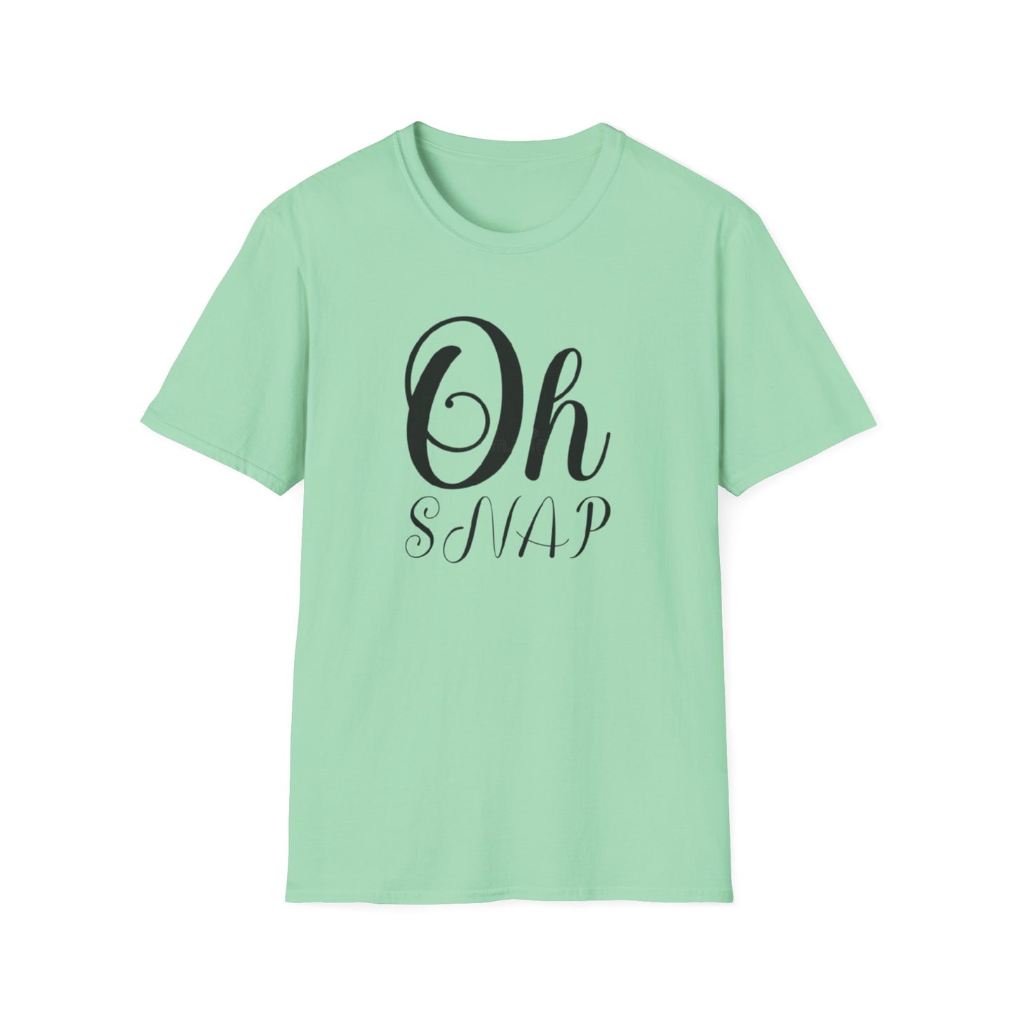 Funny Oh Snap Unisex Softstyle T-Shirt | Cute Gift for Friends, Family, Birthday, Humor, Casual Wear