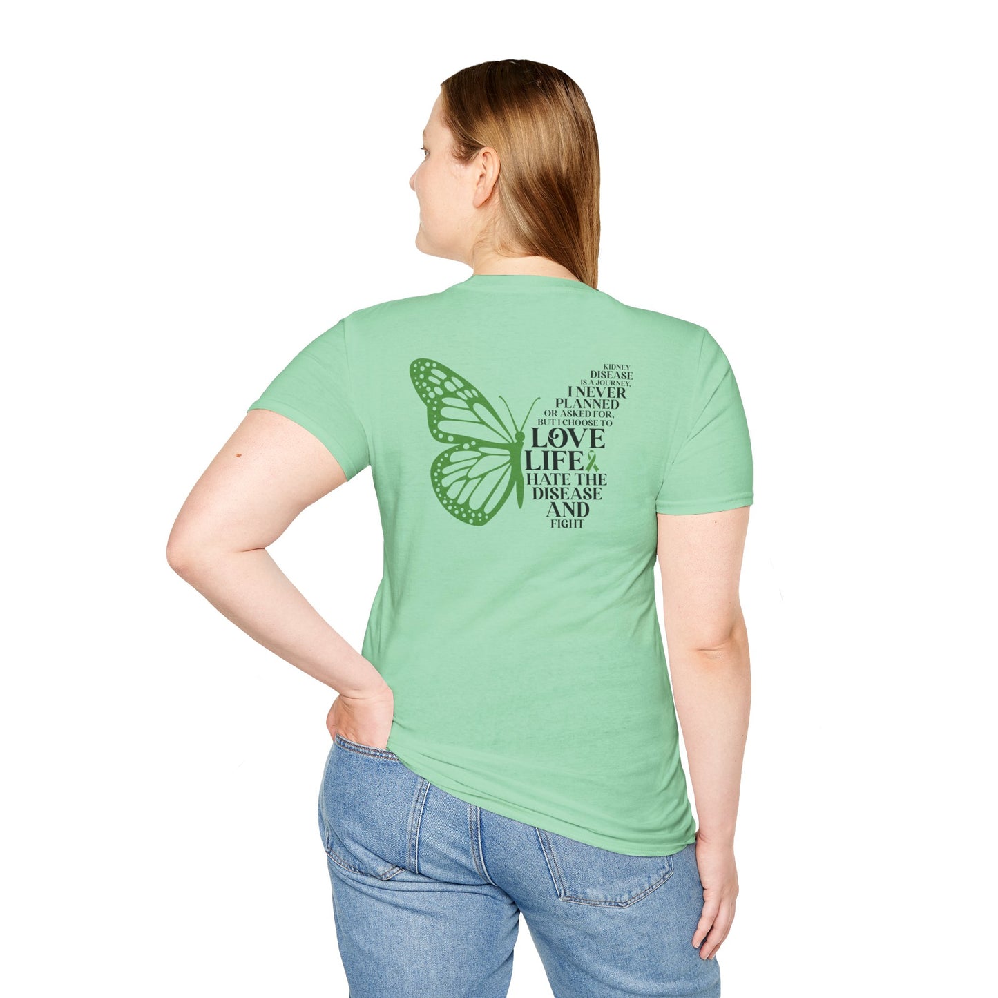 Kidney Disease Awareness GRAPHIC ON BACK ONLY T-Shirt
