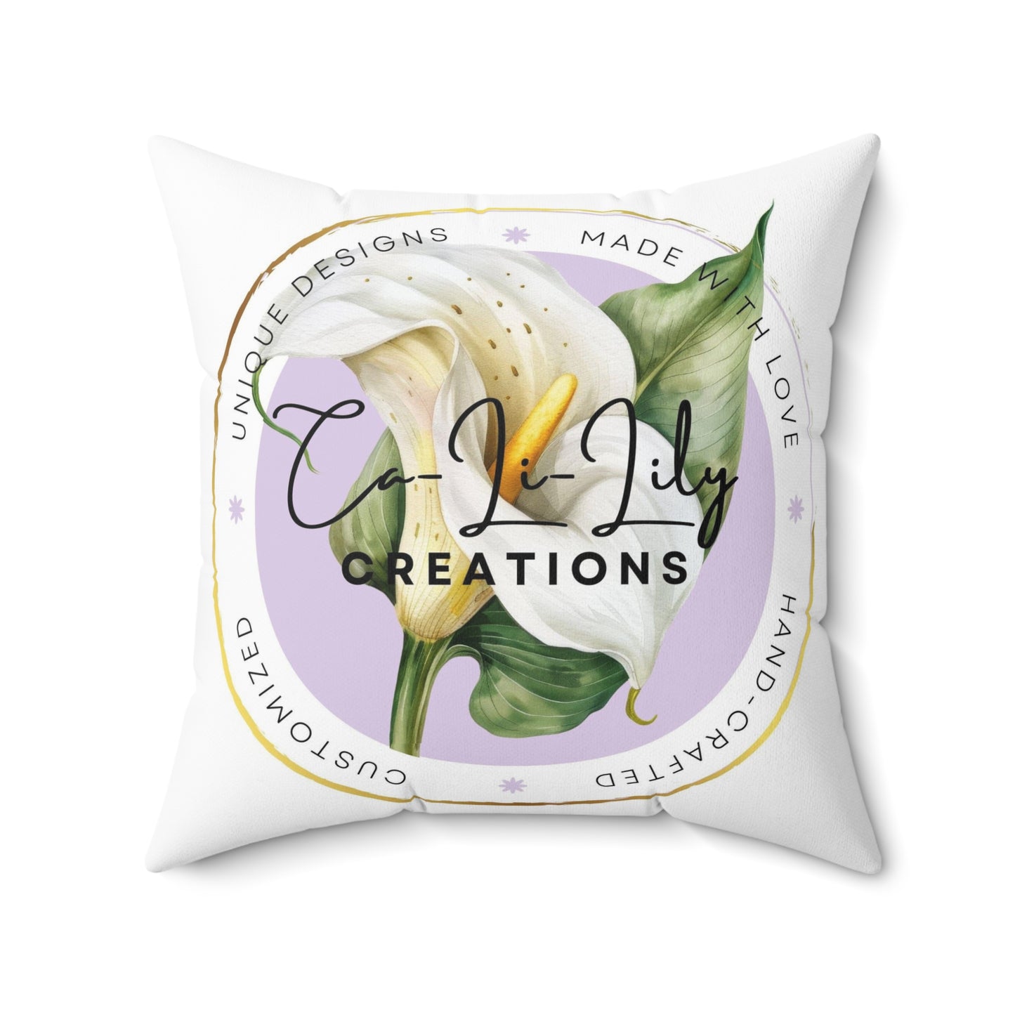 Custom Pillow - Faux Suede Square Pillow