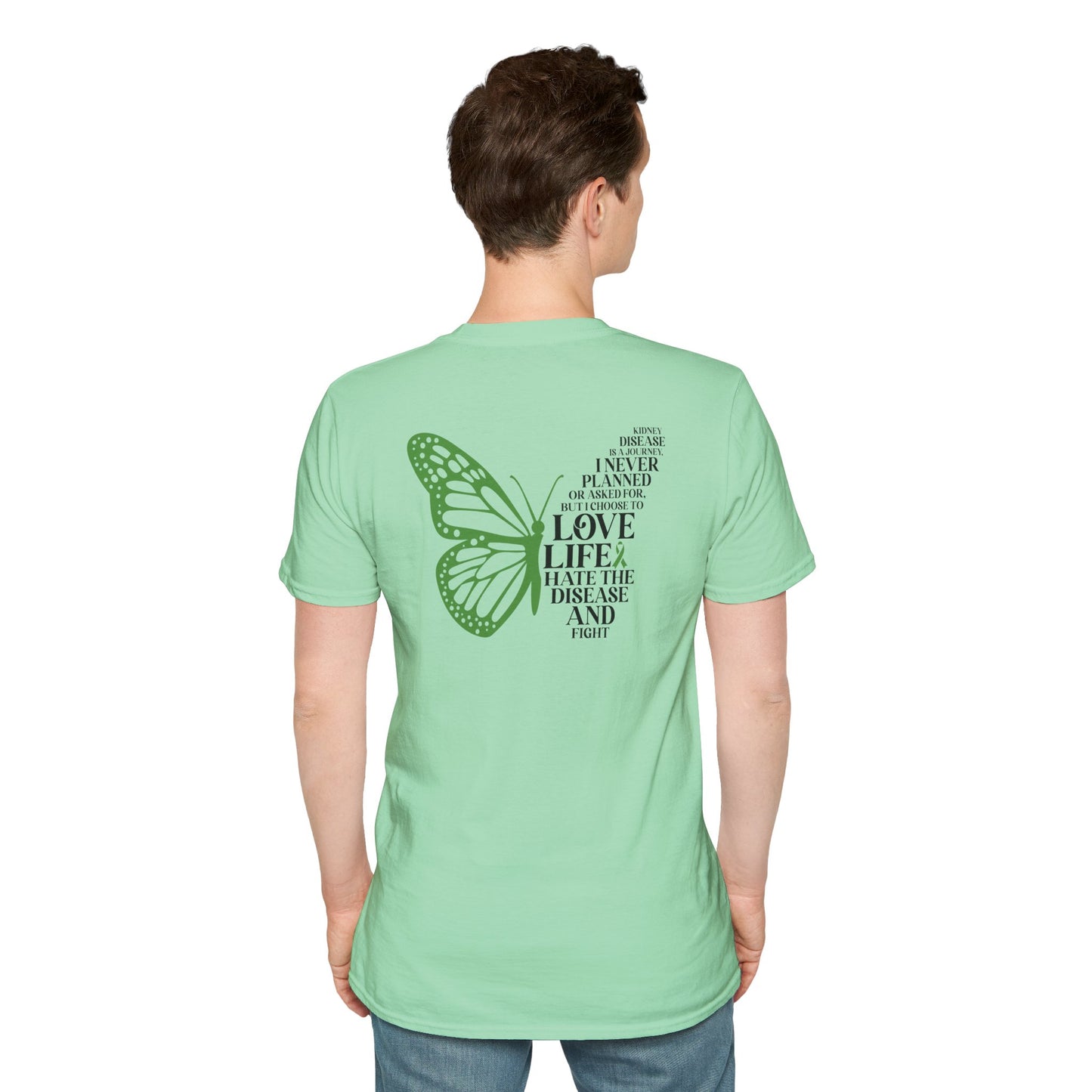 Kidney Disease Awareness GRAPHIC ON BACK ONLY T-Shirt