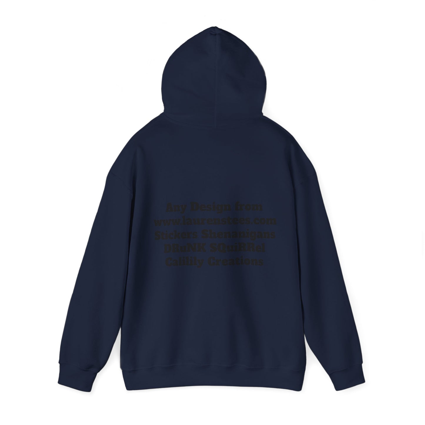 Custom or Any Design on Site Hoodie FRONT AND BACK DESIGNS - Unisex Heavy Blend™ Hooded Sweatshirt