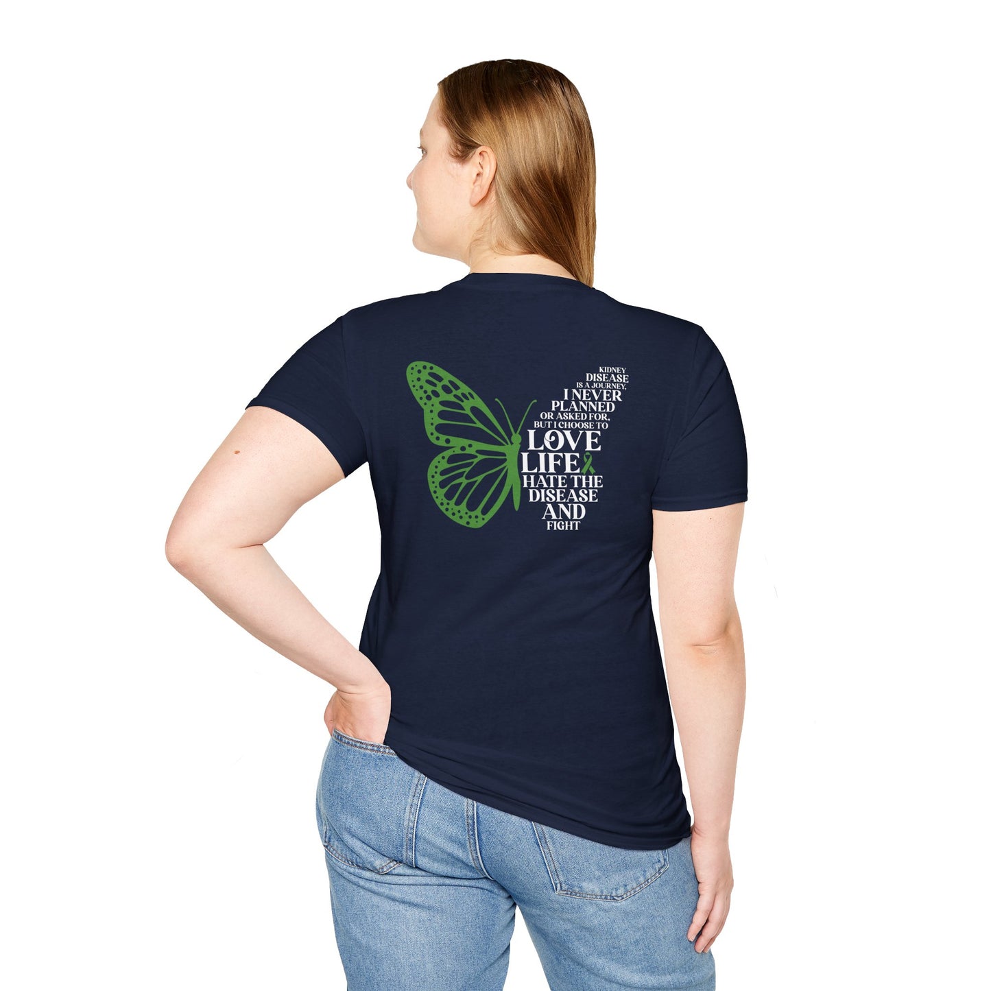 Kidney Disease Awareness GRAPHIC ON BACK ONLY T-Shirt