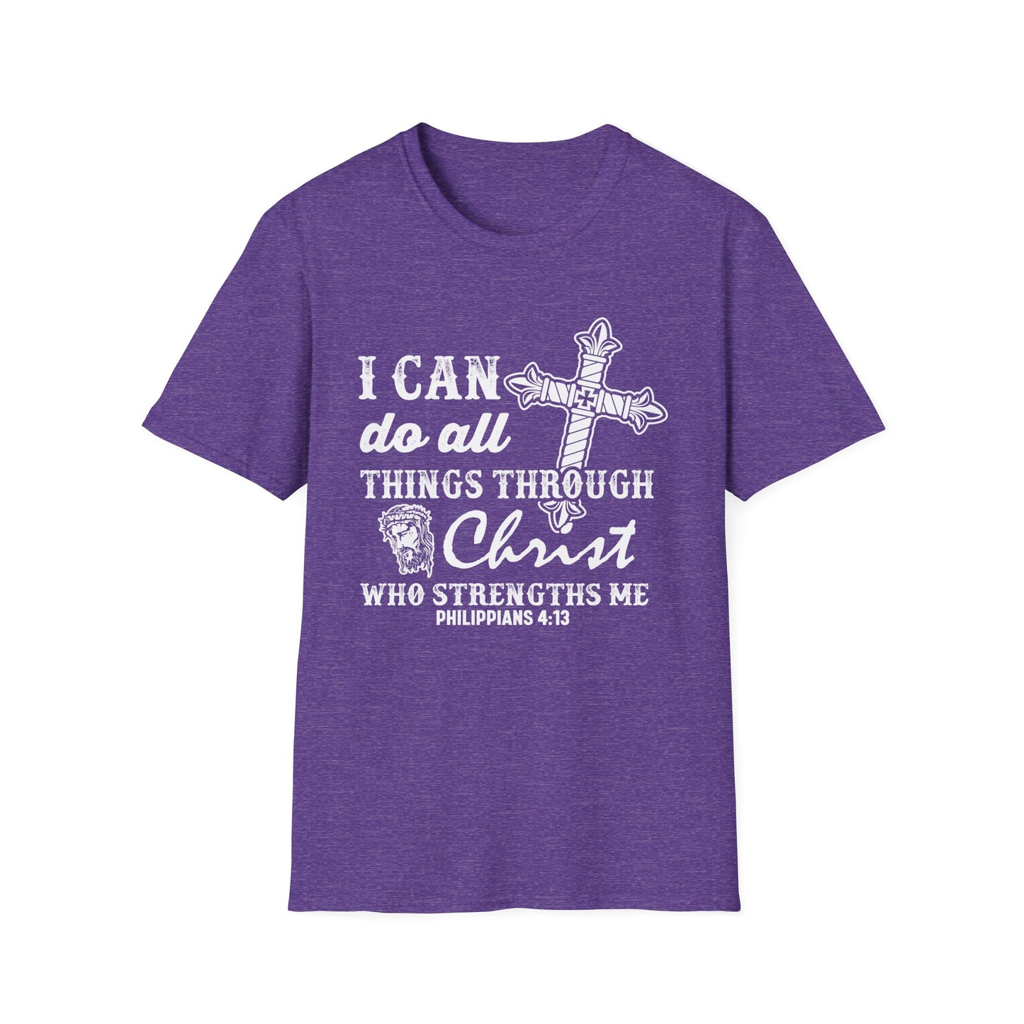 I can do all things through Christ - Unisex Softstyle T-Shirt