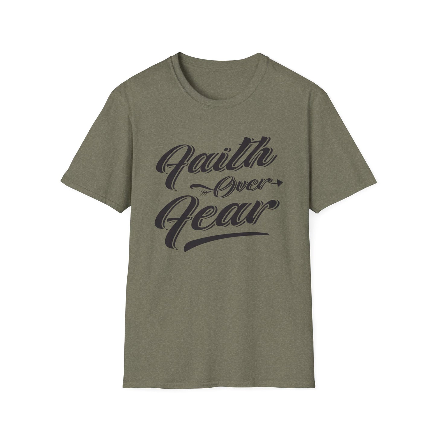 Faith over Fear - Unisex Softstyle T-Shirt