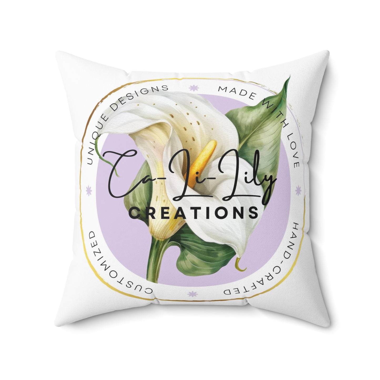 Custom Pillow - Faux Suede Square Pillow