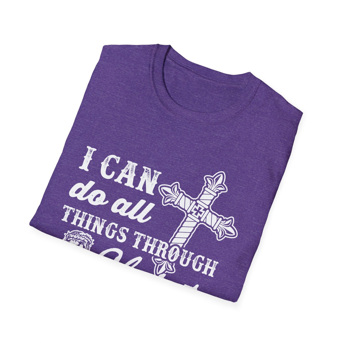 I can do all things through Christ - Unisex Softstyle T-Shirt