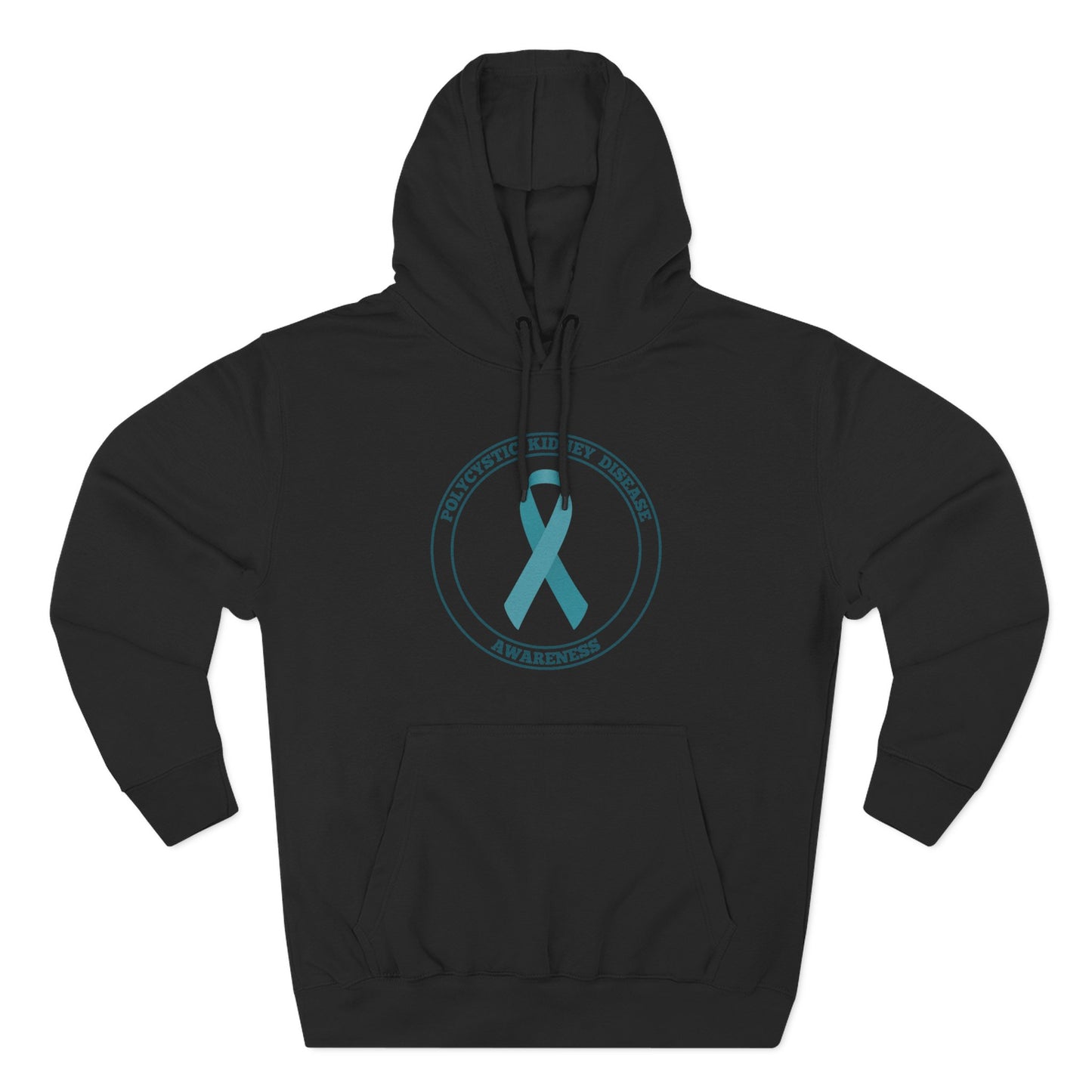 Fleece Hoodie Polycystic Kidney Disease Awareness