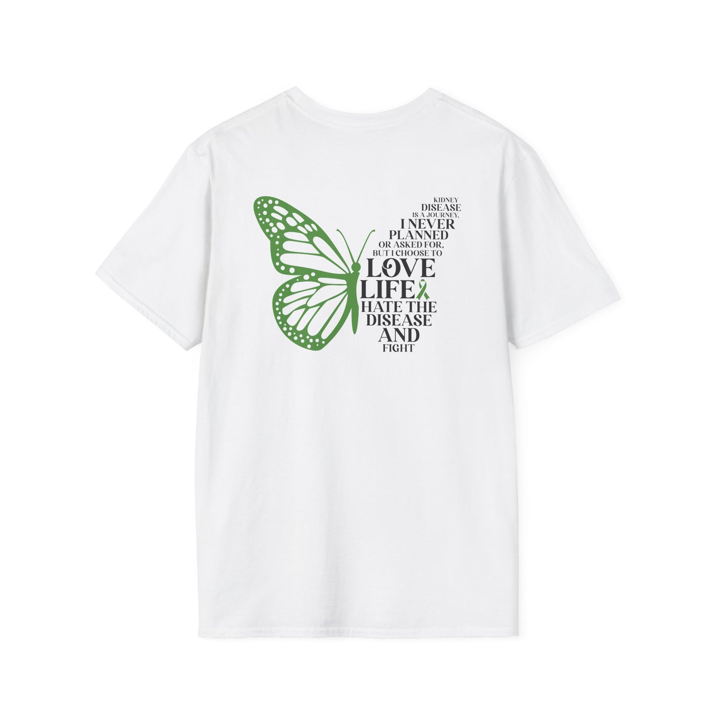 Kidney Disease Awareness GRAPHIC ON BACK ONLY T-Shirt