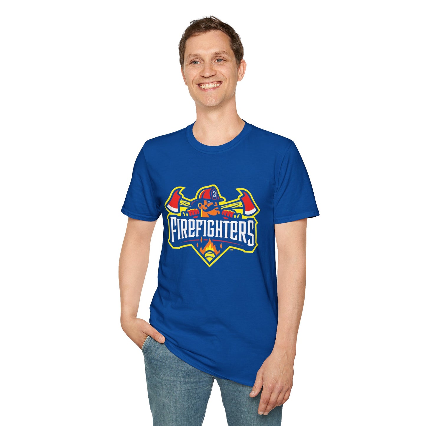 Firefighters Banana Ball League Unisex T-Shirt