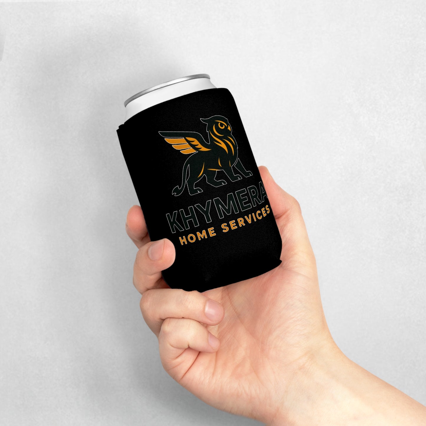 Khymera - Custom Can Cooler Sleeve, Personalized Drink Holder, Ideal for Parties, Events, Barbecues, and Gifts