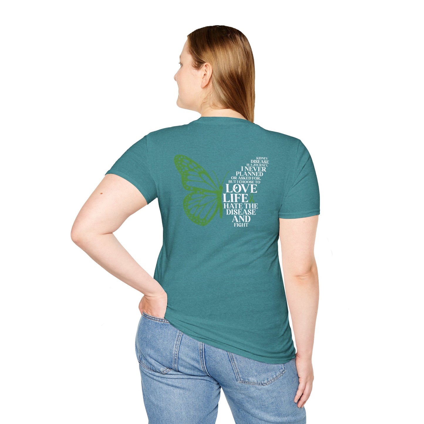 Kidney Disease Awareness GRAPHIC ON BACK ONLY T-Shirt