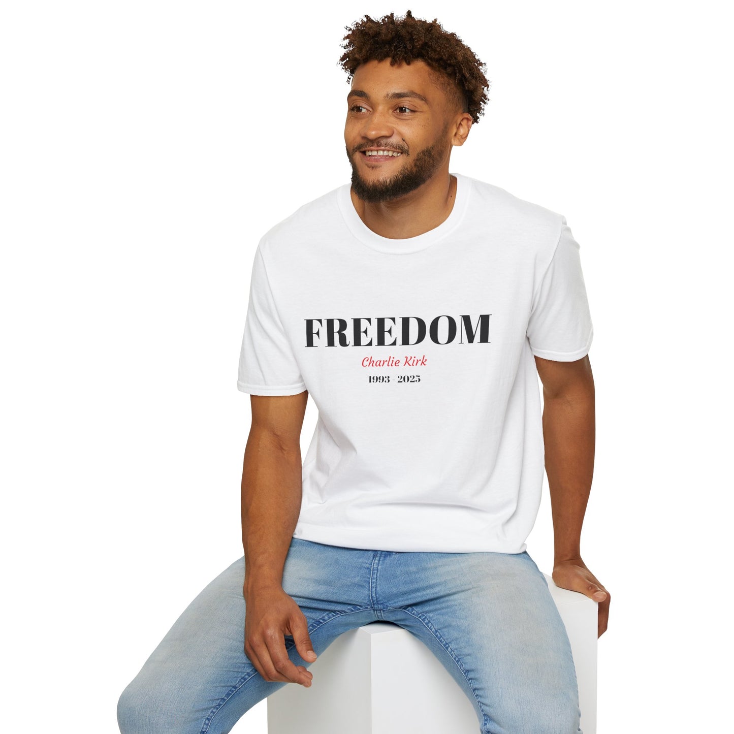 Unisex T-Shirt Charlie Kirk Freedom Shirt