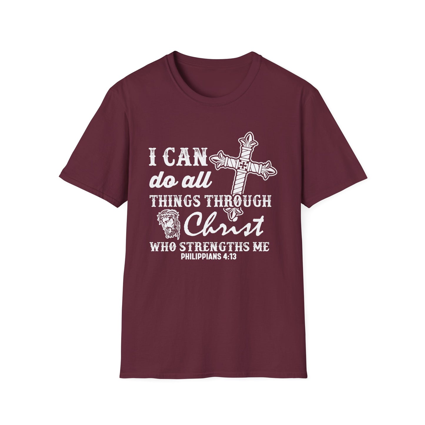 I can do all things through Christ - Unisex Softstyle T-Shirt