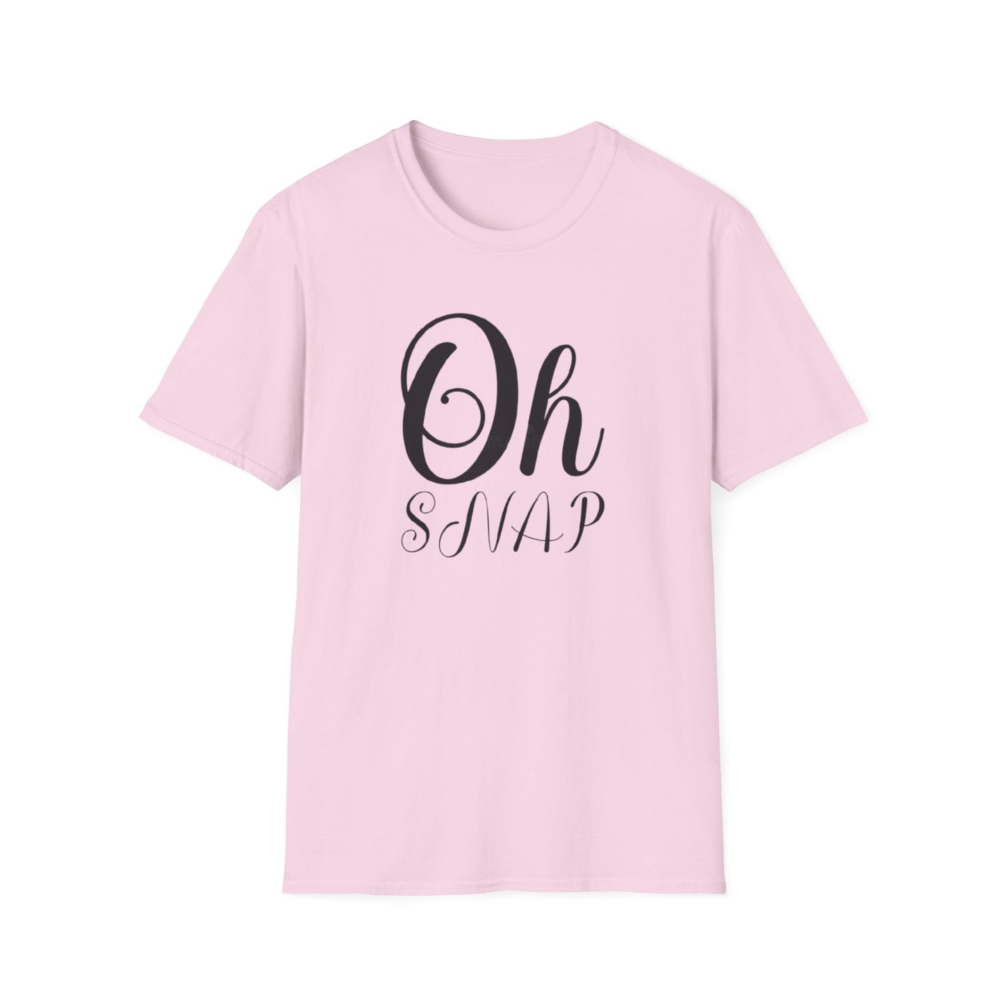 Funny Oh Snap Unisex Softstyle T-Shirt | Cute Gift for Friends, Family, Birthday, Humor, Casual Wear