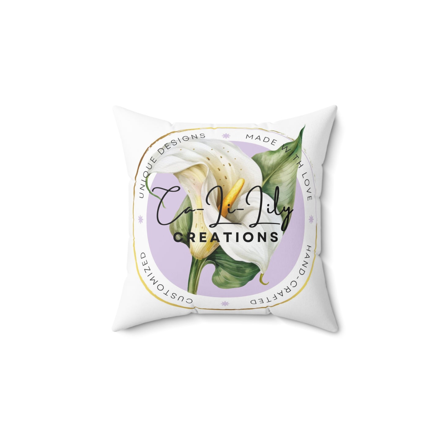 Custom Pillow - Faux Suede Square Pillow