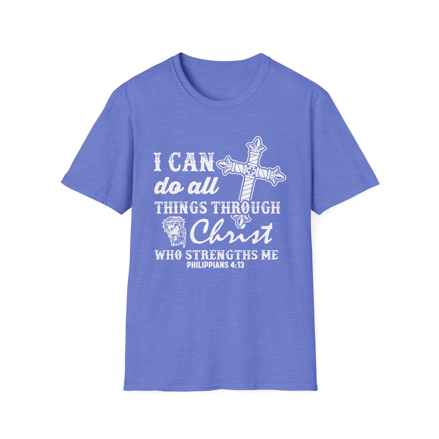 I can do all things through Christ - Unisex Softstyle T-Shirt