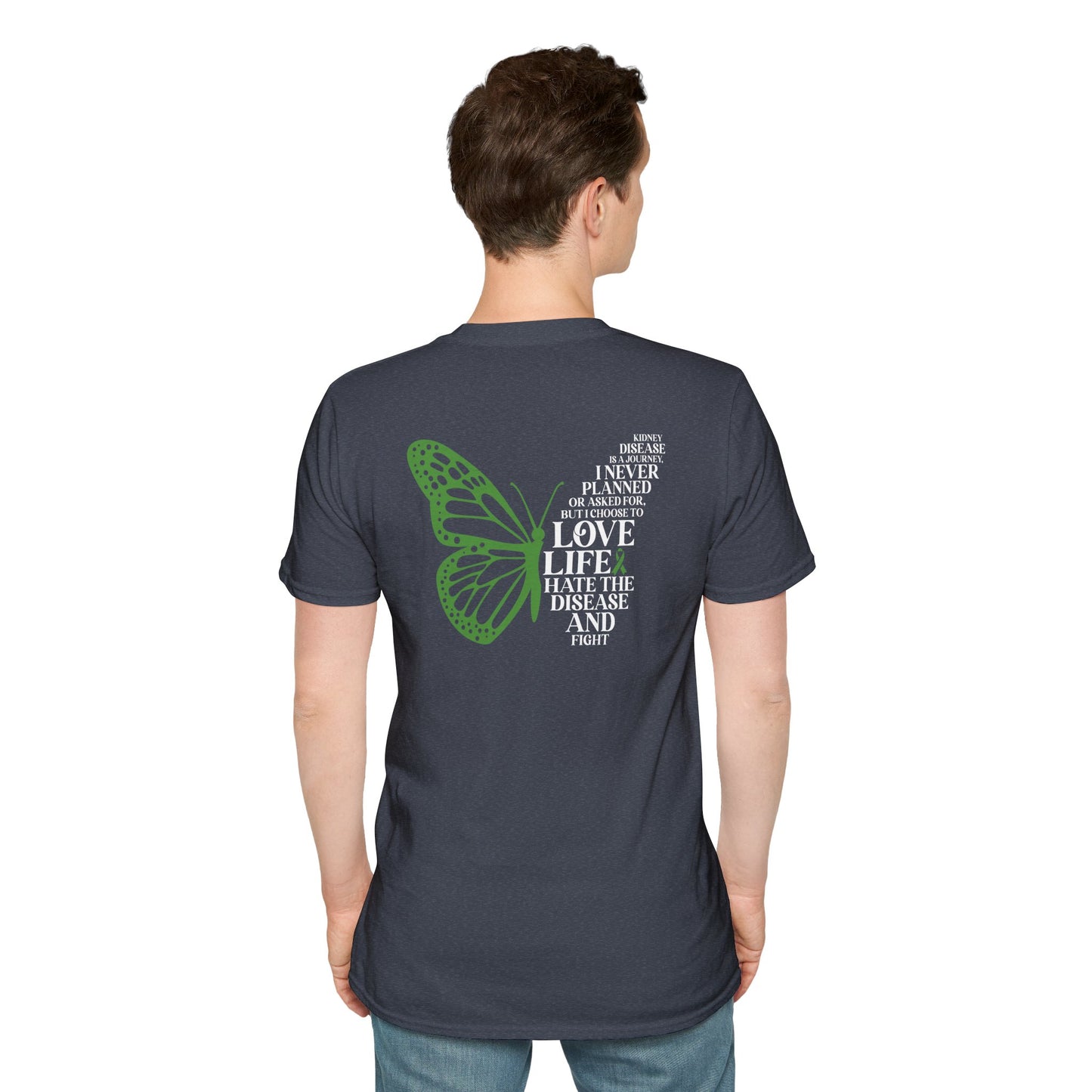 Kidney Disease Awareness GRAPHIC ON BACK ONLY T-Shirt