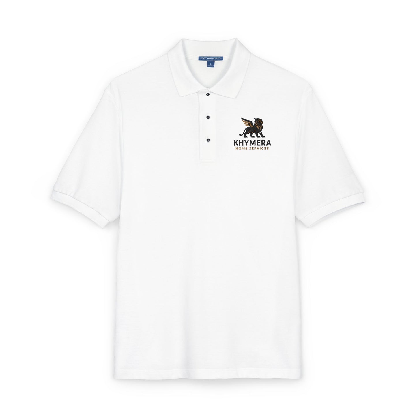Khymera Home Services Elegant Embroidered Unisex Polo Shirt
