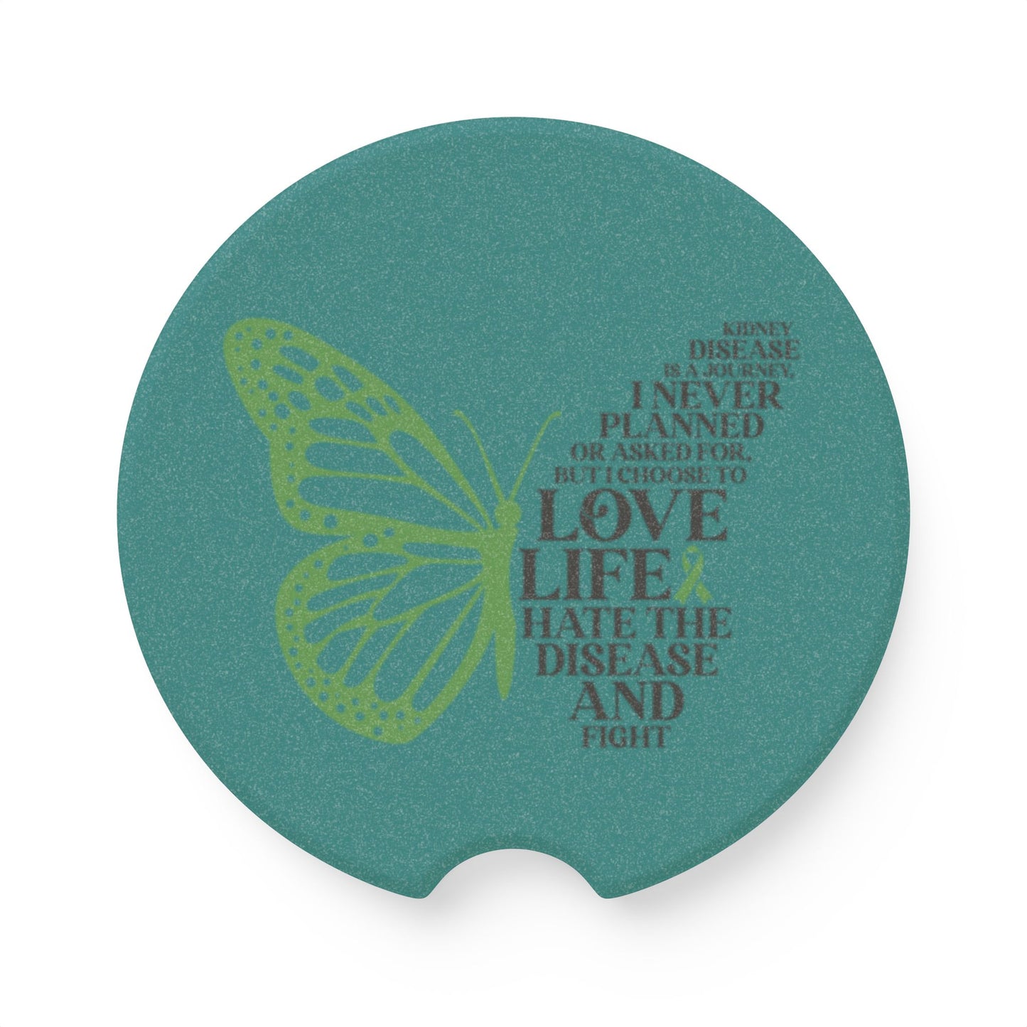 Car Coaster Polycystic Kidney Disease Awareness