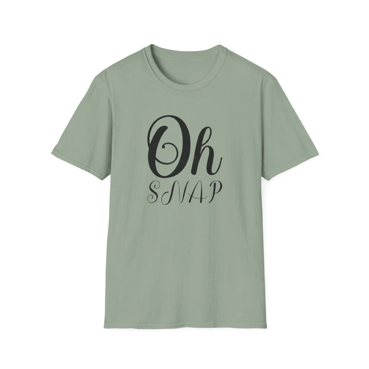 Funny Oh Snap Unisex Softstyle T-Shirt | Cute Gift for Friends, Family, Birthday, Humor, Casual Wear