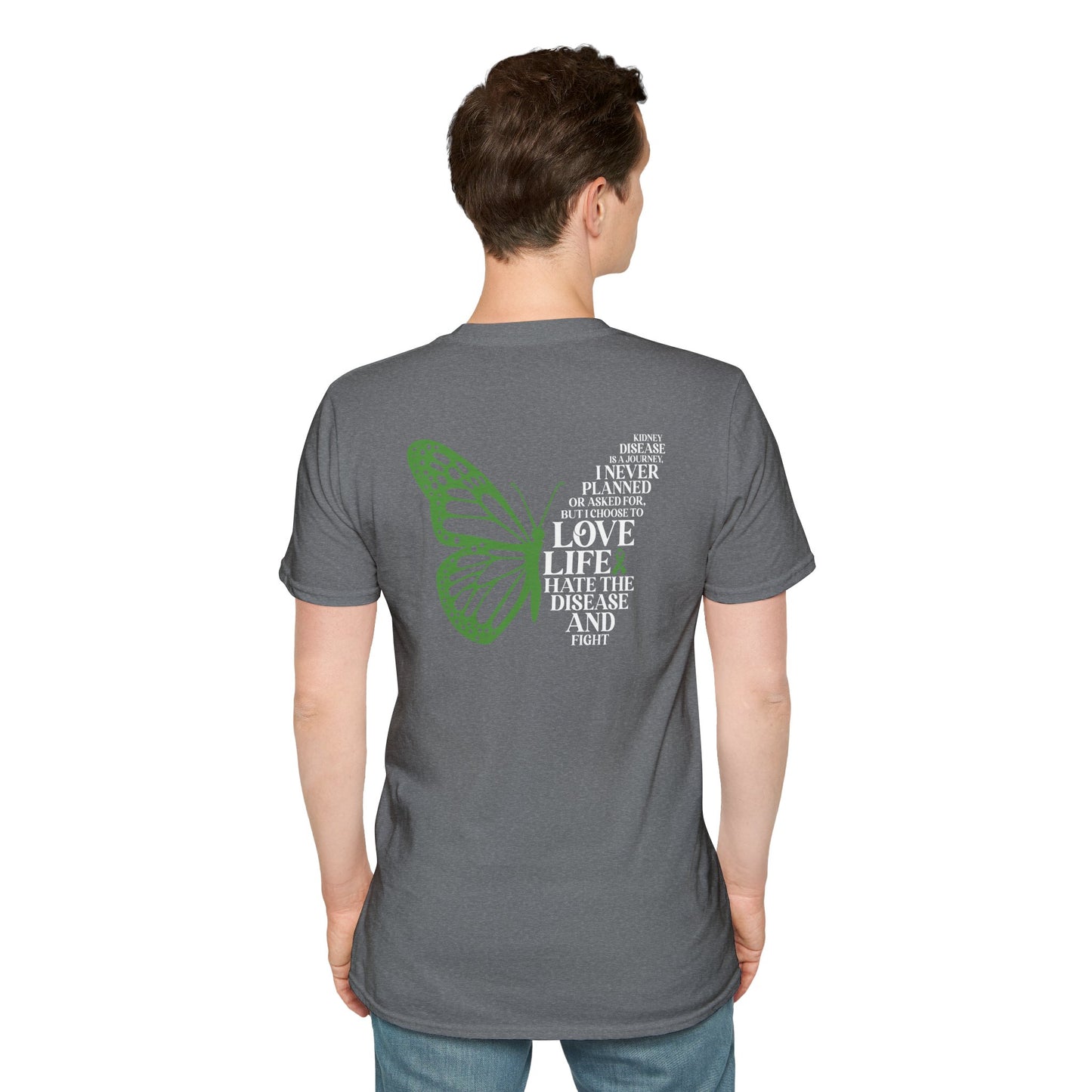 Kidney Disease Awareness GRAPHIC ON BACK ONLY T-Shirt