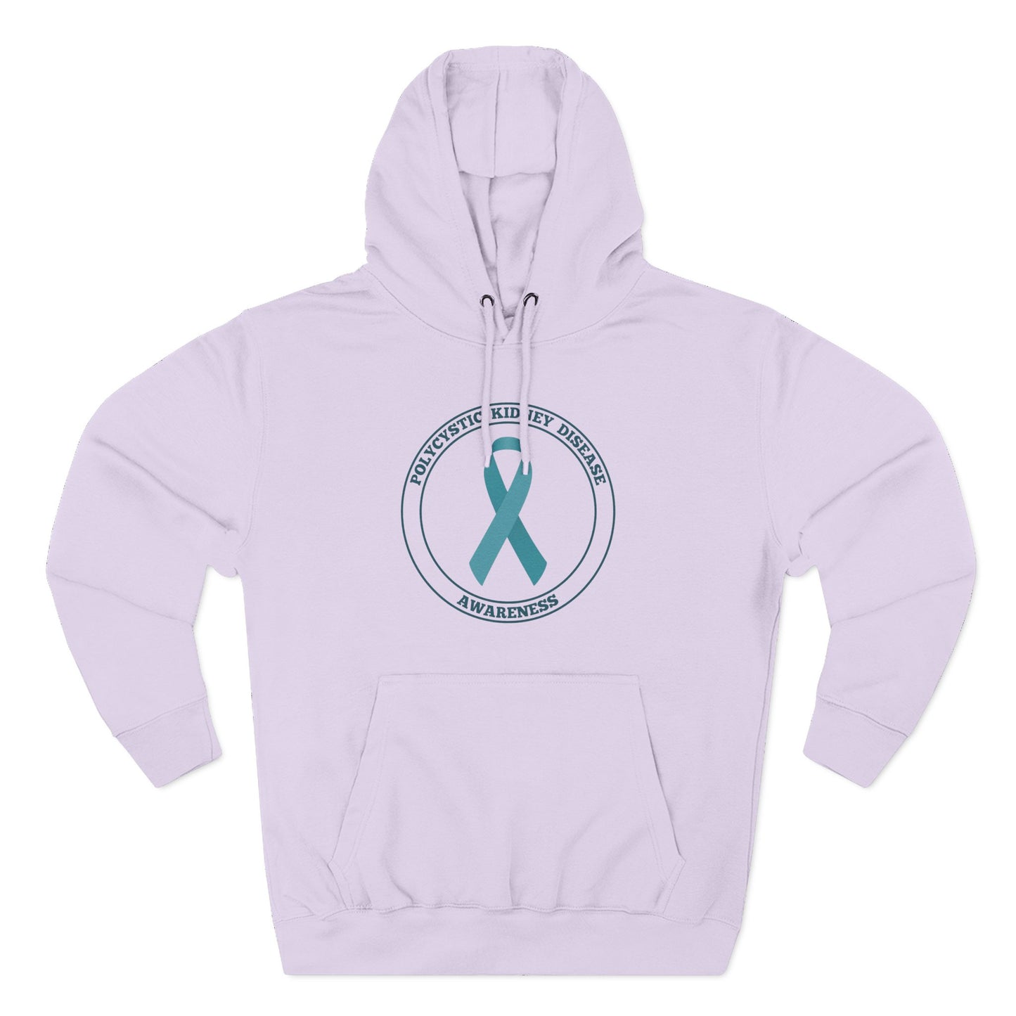 Fleece Hoodie Polycystic Kidney Disease Awareness